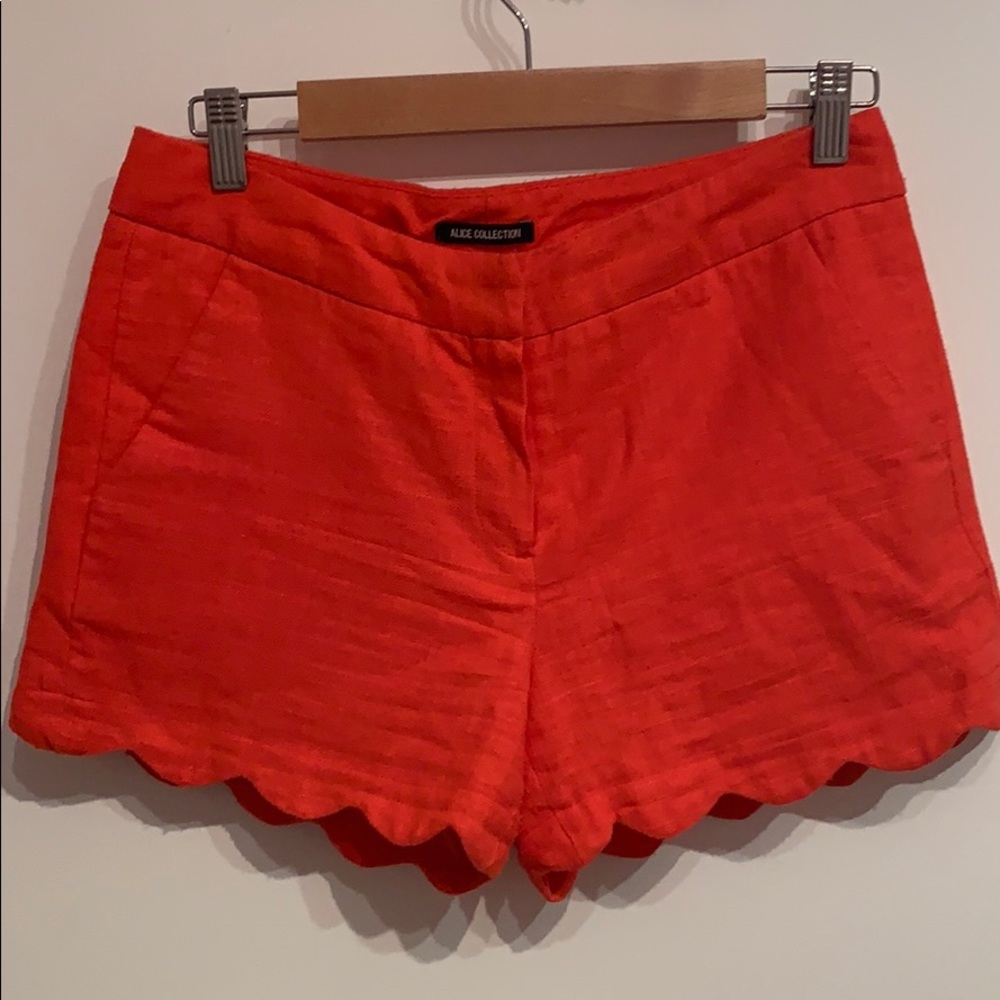 Linen shorts